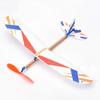 3Pcs Rubber Band Powered Aircraft Model Lightweight Kids Educational Throwing Glider Airplane Toddlers Boys Girls Outdoor Flying Plane Toy