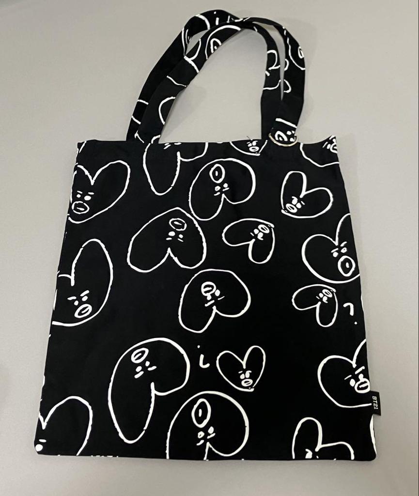[USED] TATA BT21 Plush Mascot Tote Bag BTS