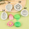 Silicone Lotuses Flower Mold With Detailed Texture Ideal For Home Decoration Wedding Cake Soap Making Mould