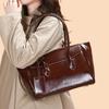 Simple tote bag women's versatile shoulder handbag