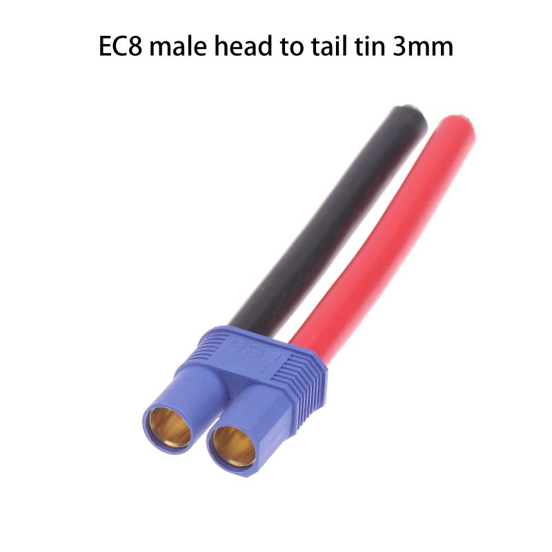 Ec2/3/5/8 Male/Female Plug Jack Wire Connector Battery Connector For Car Rc Battery Toys Charging Adapter Diy Lipo Battery Parts