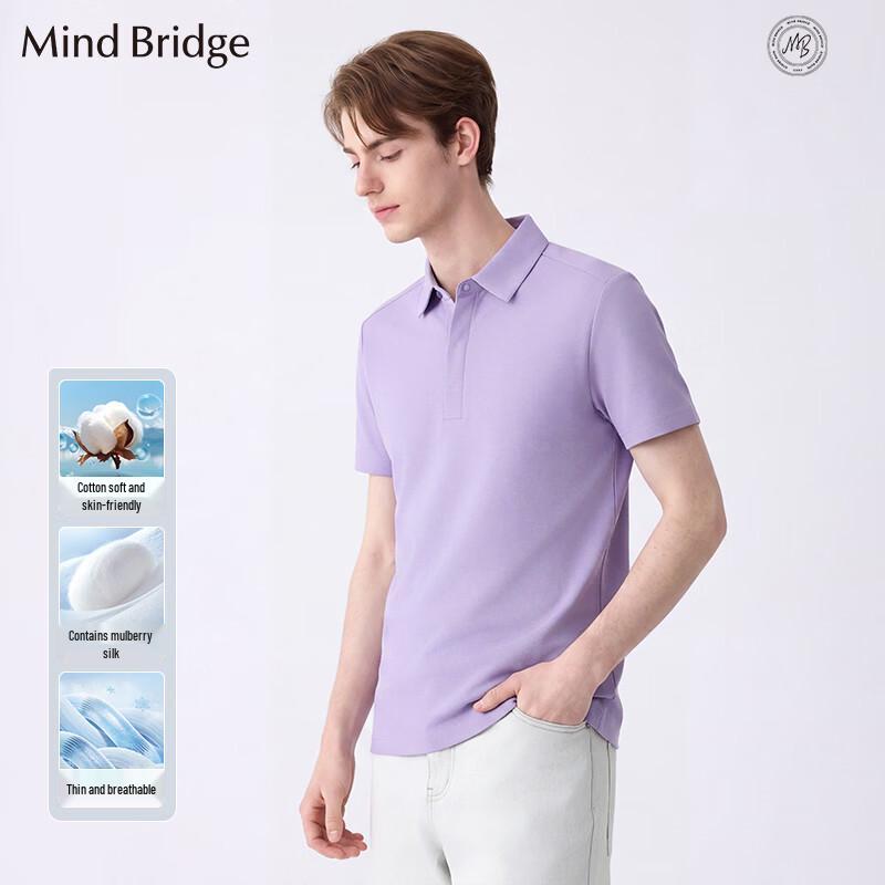 Mind Bridge Men s Short Sleeve Polo Shirt 2XL