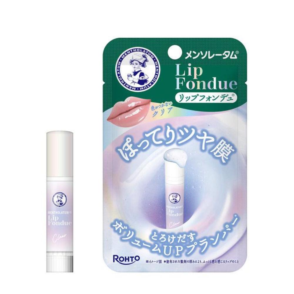 Japan Rohto Mentholatum Lip Fondue Clear 3.2g