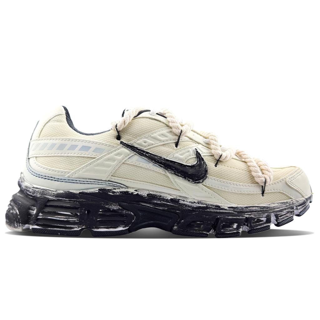 Nike Scarpe da Ginnastica Casual da Uomo, Basse, Resistenti all'Abrasione, Traspiranti, con Ammortizzazione Initiator, per la Città, il Pendolarismo e la Corsa, Khaki 394055-100(TeamX-)