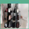 Storage Bag Doublesided Transparent Bag Visible 68 Pockets Great Load Bearing Handbag Purse Organizer Dustproof Wardrobe Closet Bag Hanging Holder