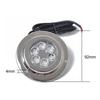 LED Underwater Light Waterproof Anti-rust Stainless Steel IP68 10-30VDC 14W Boat Lamp for Yacht
