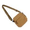 1PC Lightweight Adjustable Nylon Crossbody Sling Bag for Men Buckle Zipper Closure Compartment Going Out Postman Bag Commuting Bag for Work