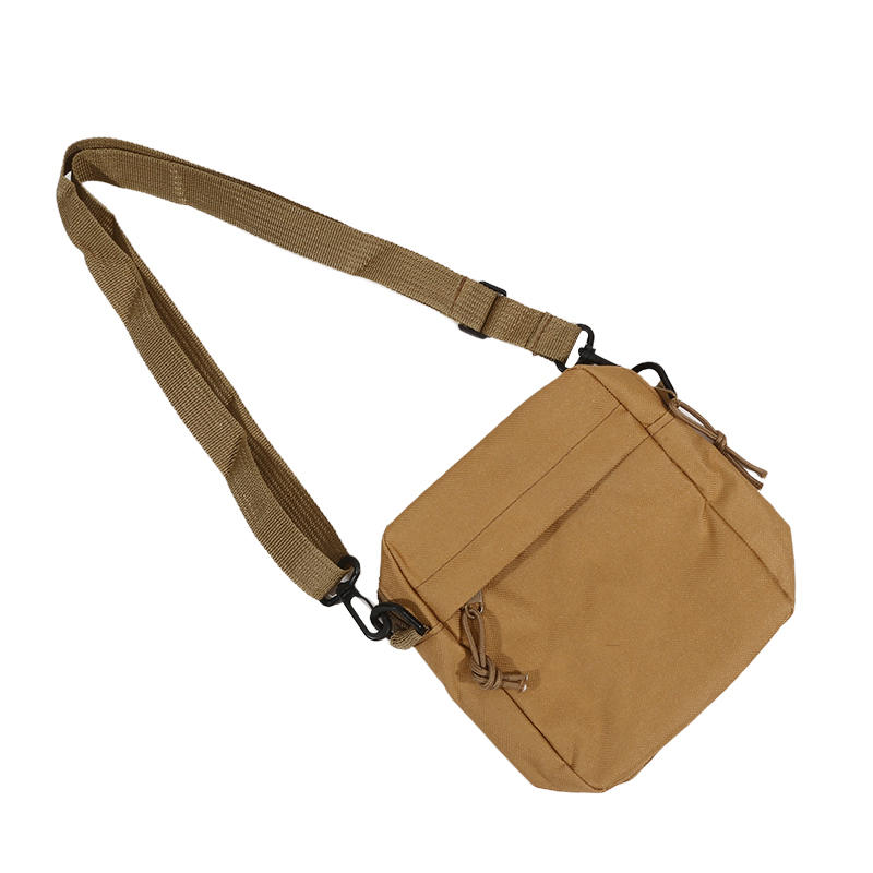 1PC Lightweight Adjustable Nylon Crossbody Sling Bag for Men Buckle Closure Compartment Going Out Crossbody Bag