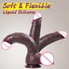 Man Penis Realistic Soft Strapon Dildo Double Silicone Dick Vaginal Masturbators Flesh Cock Gay Anal Plug Sex Toy for Women