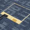A Used Flat Socket Kit with 3 Two Plug Holes, 16a 4kW Golden Cover Water   Base Floor Container Wide Application for   Hotel