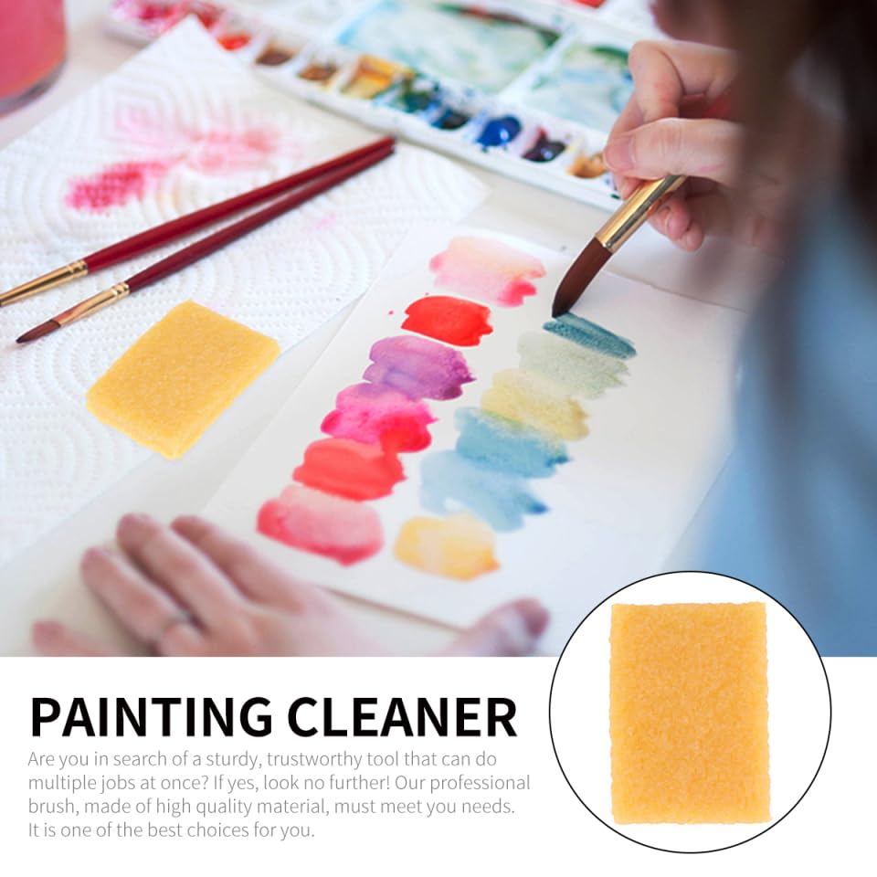 LALAFINA Watercolor for Art Cleaning Pigment Paint Art Cleaning Tool Eraser, 3-Pack Supplies, Eraser, Remover, Cleaner,