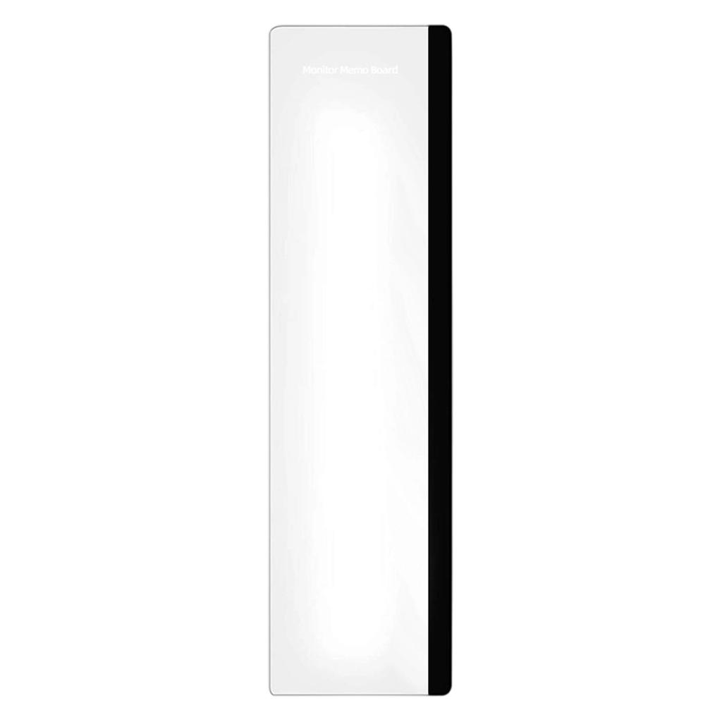 Acryl-Monitor-Seiten-Memo-Board für Schreibtisch mit Clip-Design, Message Board mit Halter, zum Schreiben für Erinnerungen und Notizen