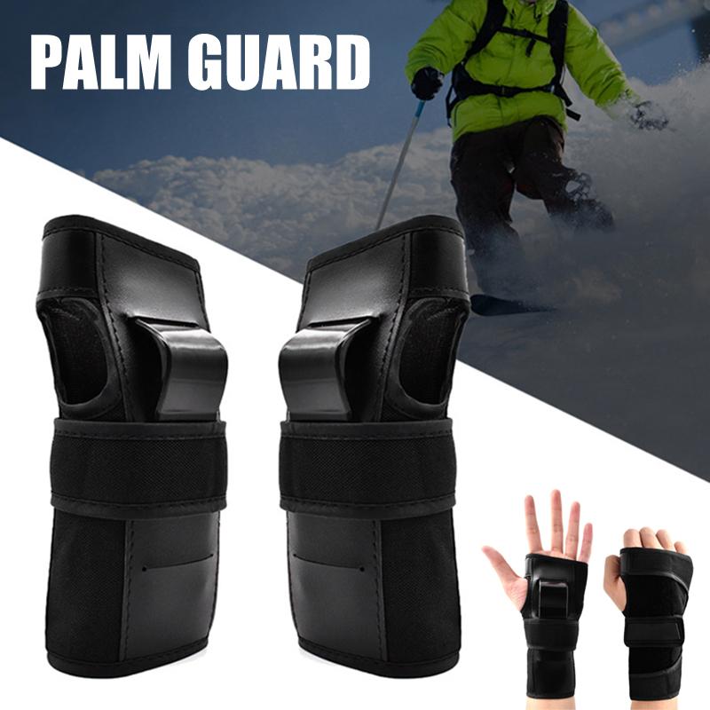 Wrist Guards Gloves Protective Protection With Palms Protection Pads Sports Ski Skating Wrist Guards Gloves For Adult/Youth