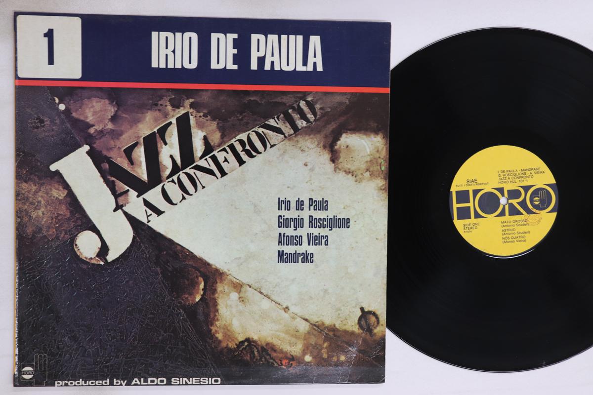 

LP Record IRIO DE PAULA - Jazz A Confronto 10 HLL1011 HORO 1976 Italy Jazz Used