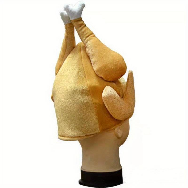 Thanksgiving mit Lichtern Drumstick Hut Weihnachten Chef Truthahn Hut Szene Foto Atmosphäre Dekorative Requisiten