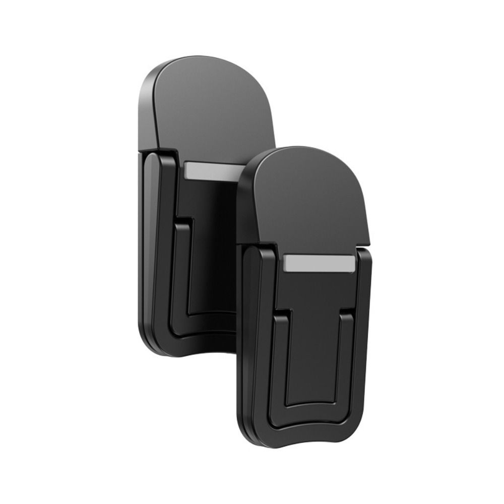 Foldable Invisible Notebook Holders Self-Adhesive Self-Adhesive Notebook Holders Keyboard black-Double gear