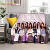 3D TWICE KPOP Korean Girl Group Momo Sana Soft Blanket,Flannel Blanket Throw Blanket for Living Room Bedroom Bed Sofa Picnic Kid