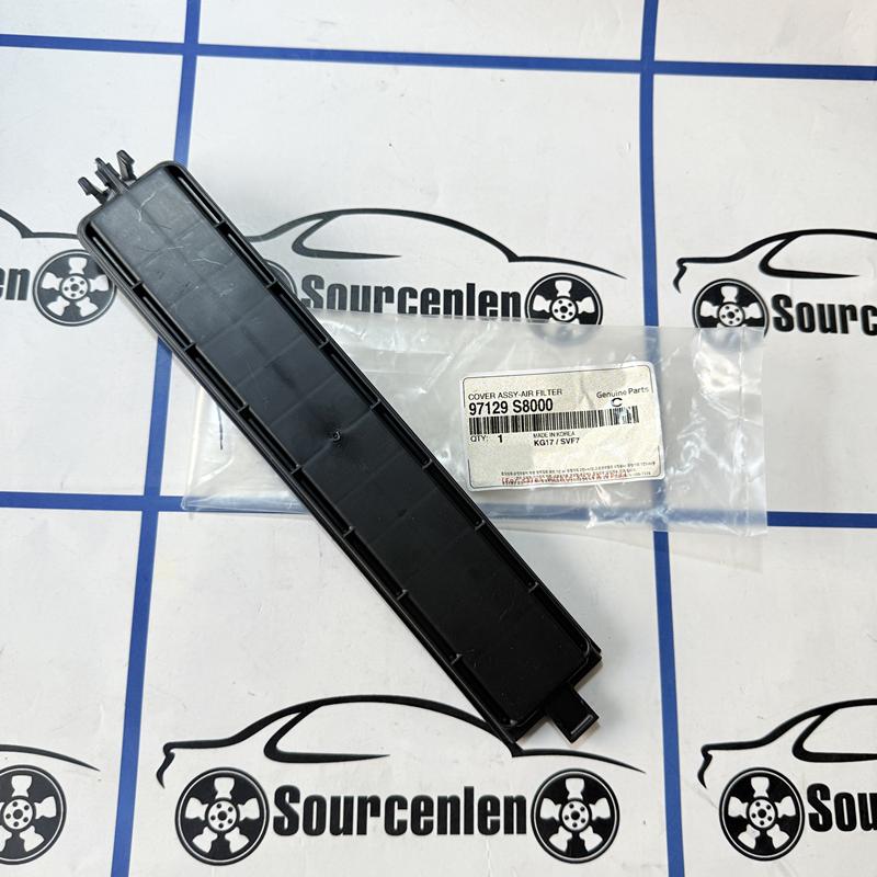 Brand New Genuine Cabin Air Filter Cover Assembly Air Filter 97129S8000 For Hyundai Palisade 2020-2023 97129-S8000
