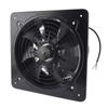 Industrial Air Extractor 12inch Lower Noise Window Ventilation Fan for Kitchen Black