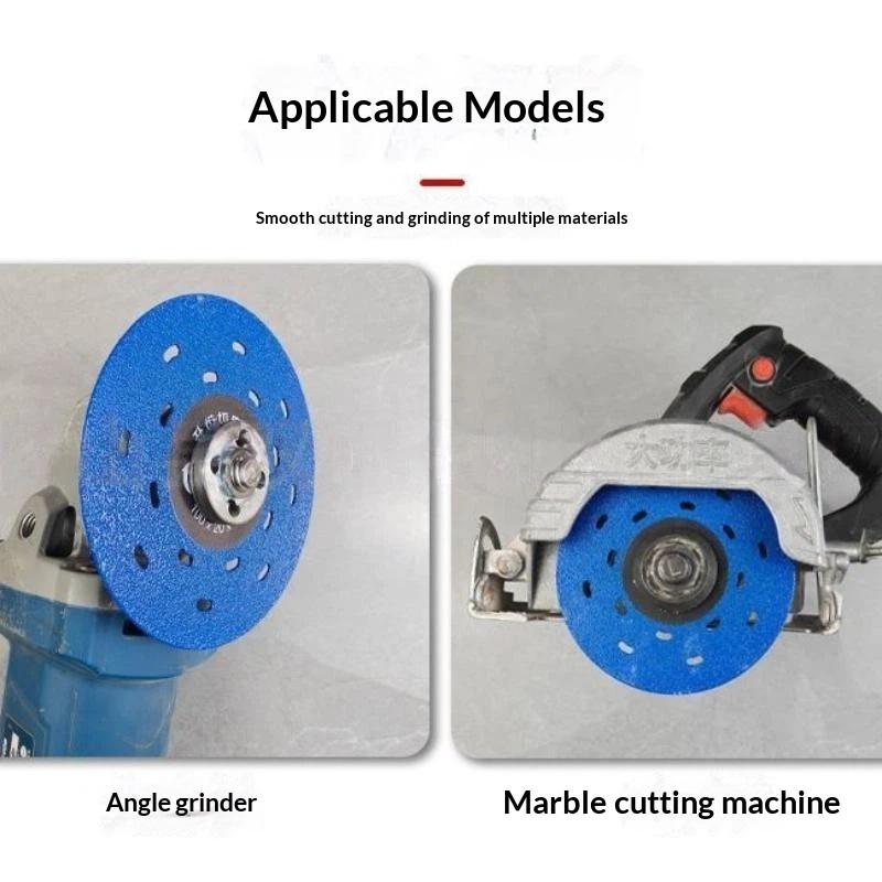 100mm Diamond Saw Blade Multifunctional Cutting Grinding Disc Durable Sharp Cutter Wheel for Tile Stone Metal DIY Projects