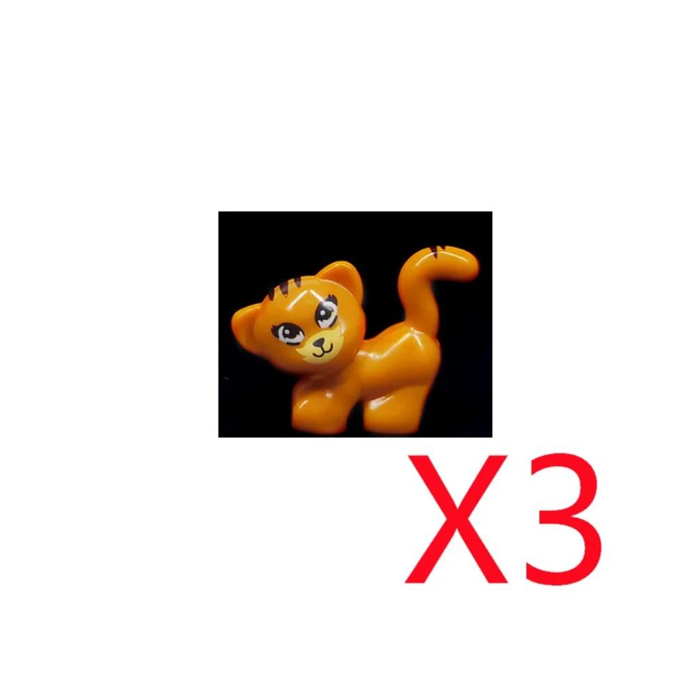 MOC City Animal Building Block Model Character Farm Accessories Goose Pig Dog Orangutan Cheetah Shark Zoo Brick Toy Gifts X014