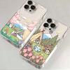 Cute Teddy Bear Doll Phone Case For iPhone 11 12 13 14 15 16 Pro Max 7 8 Mini Plus SE X XS XR Clear Funda