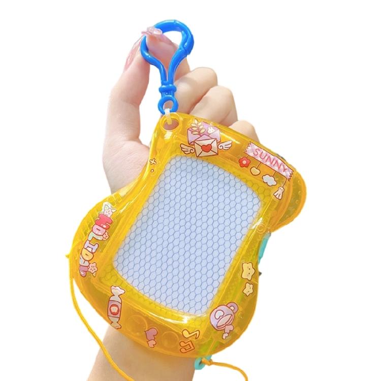 Travel Size Small Magnetic Art Boards Colorful Key RingS Clip Portable Doodling Set Plastic Texture Suitable for Children