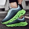 Mens Running Shoes Lightweight Blade Sport Shoes Shockproof Breathable Male Sports Height Increase Platform Walking Gym Shoes