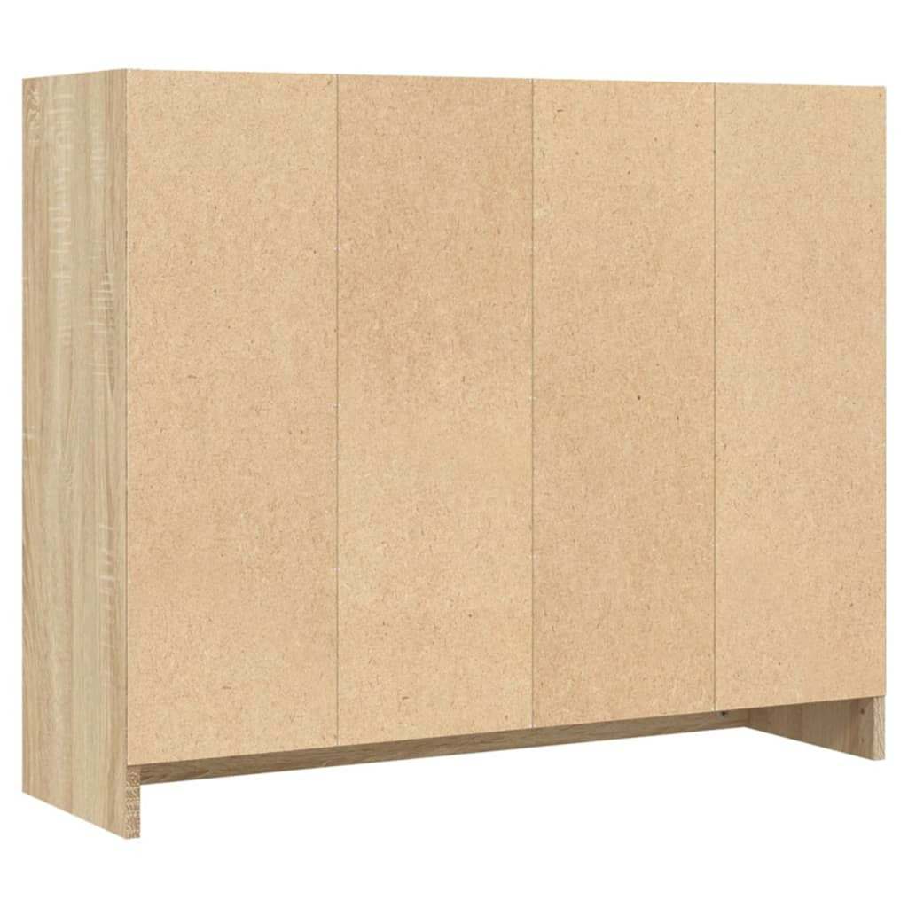 Sideboard Sonoma Oak 91 x 28 x 75 cm Particleboard