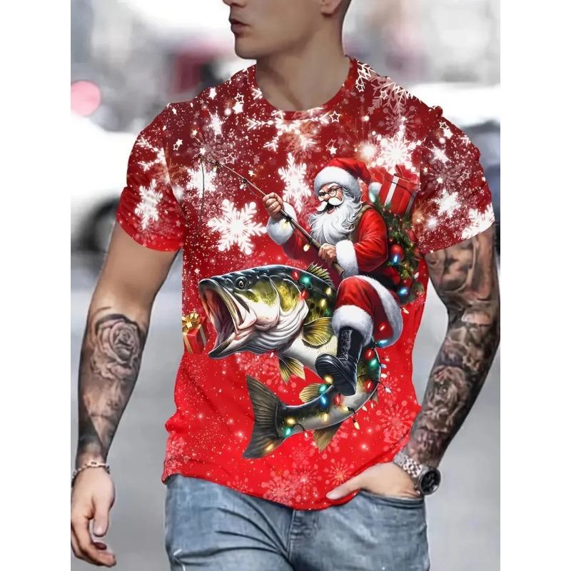 New Fashion Trendy Indigenous Animal Pointillism Art 3D Printing T-shirt Hip Hop Fun Fashion Casual Neutral T-shirt