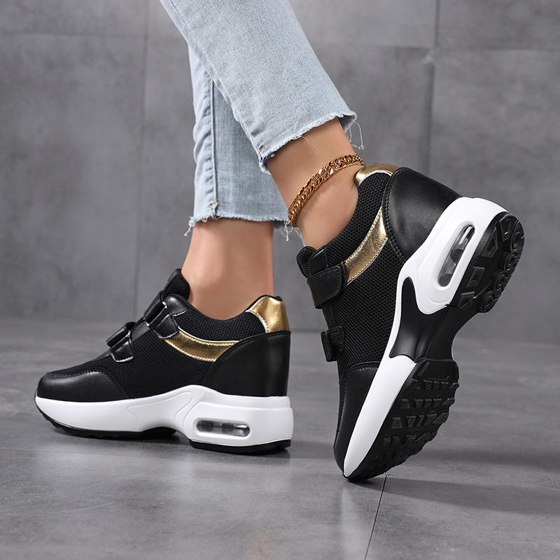Fashion Platform Shoes for Women Air-cushion Walking Shoes Invisible Height-increasing Casual Shoes Traveling