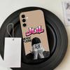 Rapper J-JuL C'est Pas D-Des Lol Phone Case Black Silicone Soft For Samsung Galaxy A73,A72,A71,A70,A53,A52,A51