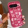 Per Google Pixel 9 Pro XL 8A 8 Pro 7A Custodia Guscio Stampa Fiori Fiocco TPU Antiurto Opaco Silicone Morbido Protezione Obiettivo Cover Telefono
