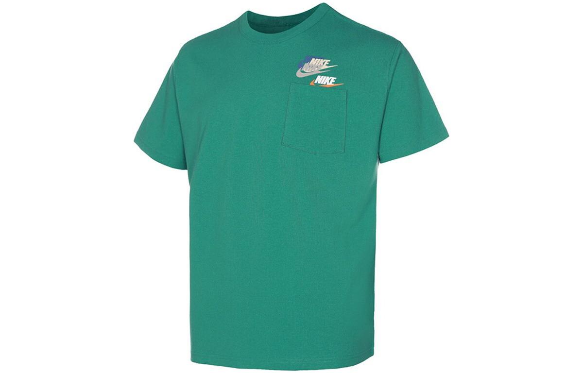 Nike Set in Sleeve T Shirt Men s Green DV3316-350 XL