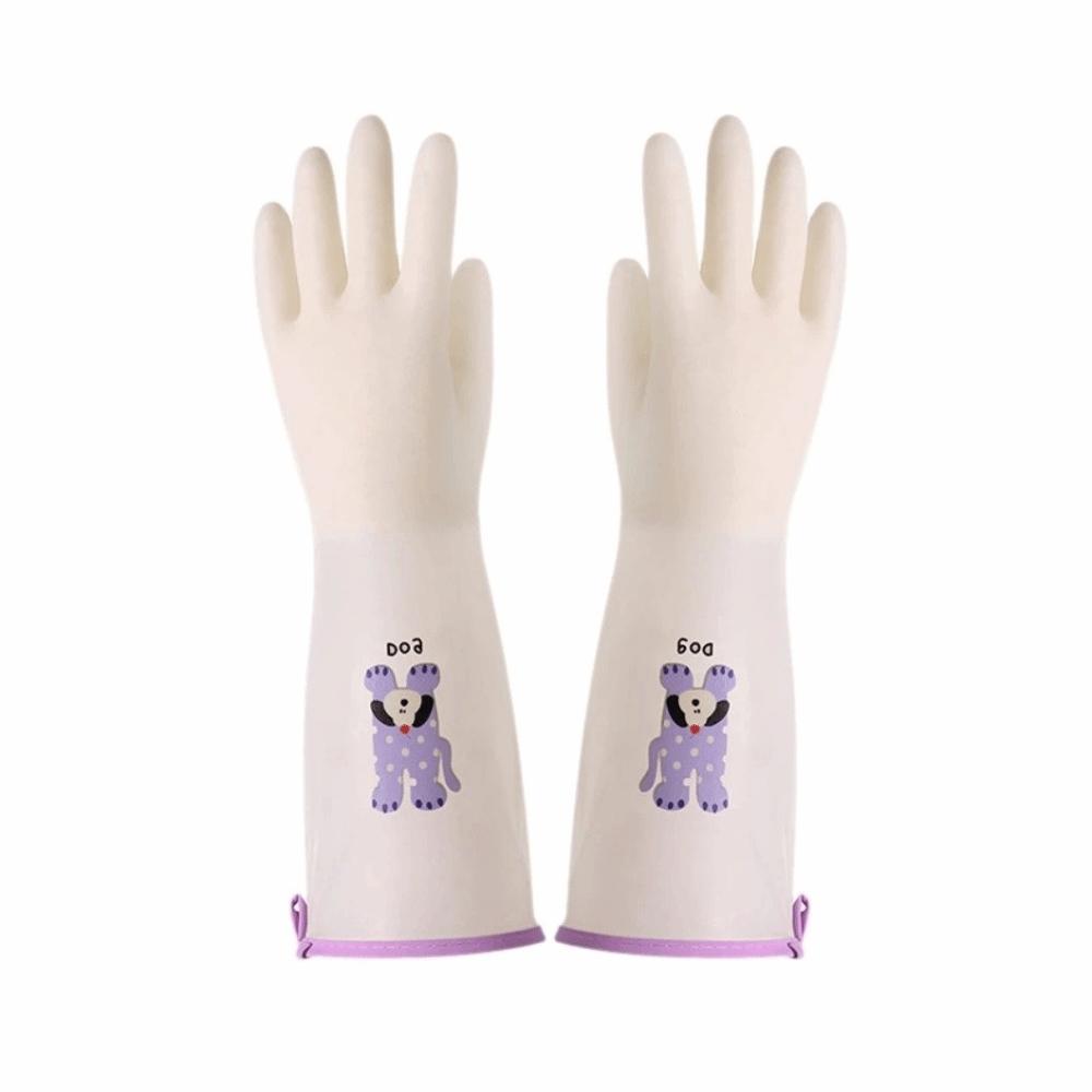 Tear-resistant Cleaning Gloves Thickened Kitchen Gloves Laundry Gloves  Kitchen Use