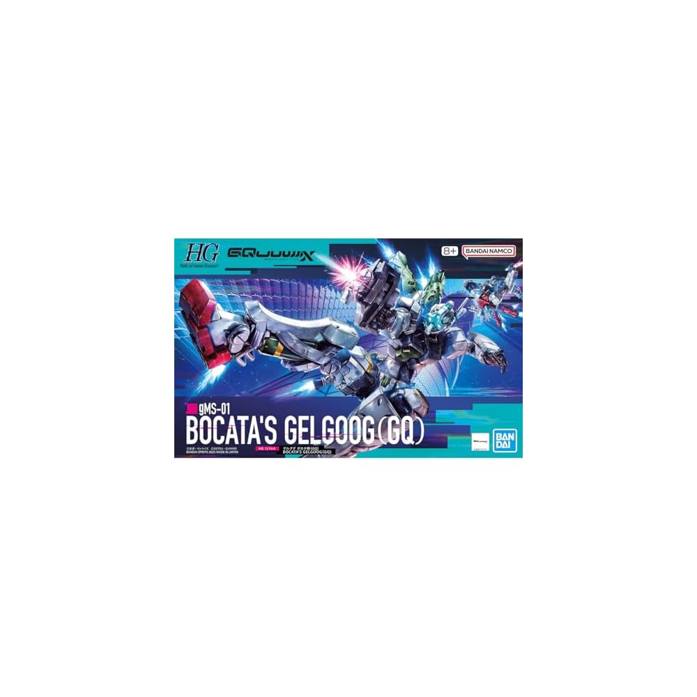 Bandai Spirits HG Gundam GQuuuuuuX Gelgoog Bokata Type 1/144 Scale Color-Coded Plastic Model Kit