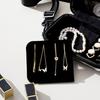 Waterproof Dustproof Jewelry Container Accessories Storage Bag with Compartments Makeup Holder for Fashionable Women