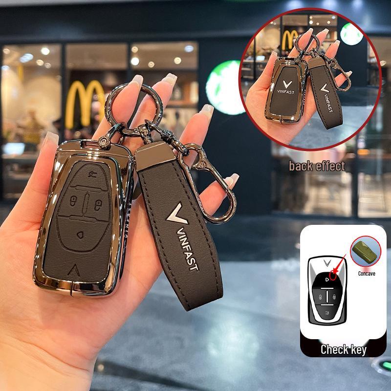 VinFast VF Electric Car Key Cover for Models VF5, VF6, VF7, VF8, VF9