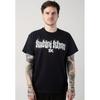 Men's Heavyweight 100% Cotton Kublai Khan Khan T-Shirt - Gothic Mongolian Script and Khan Print Pattern, Comfortable Short-sleeved Crew Neck for All