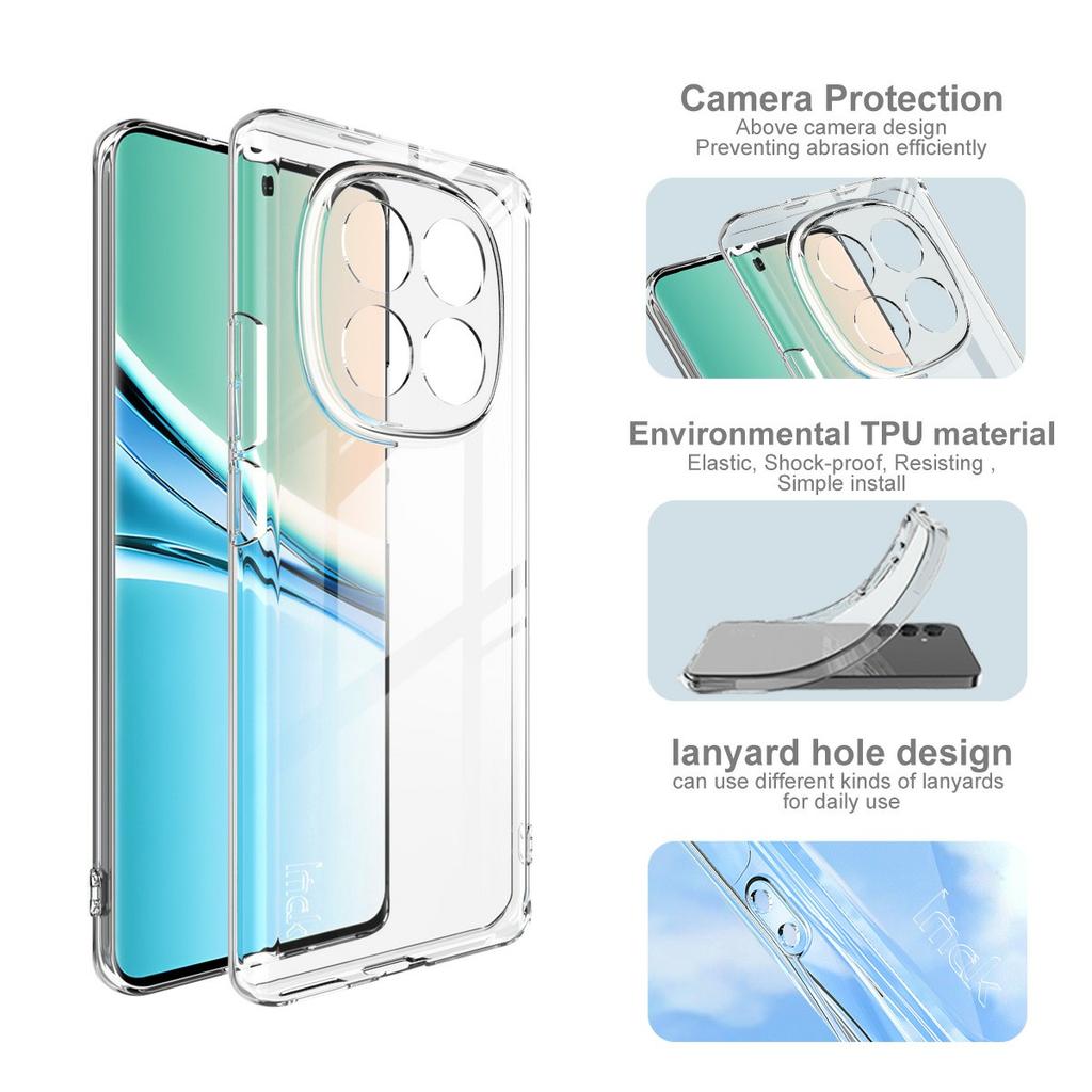 IMAK UX-5 Series For Xiaomi Poco M8 5G/Redmi Note 15 5G (Global)/Poco M8 5G Transparent TPU Phone Case Protective Phone Cover