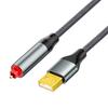 Стандартний USB A до SPDIF Волокно Звуковий Link Провід 1.5M Для Комп'ютера Ноутбука та Розважальної Системи