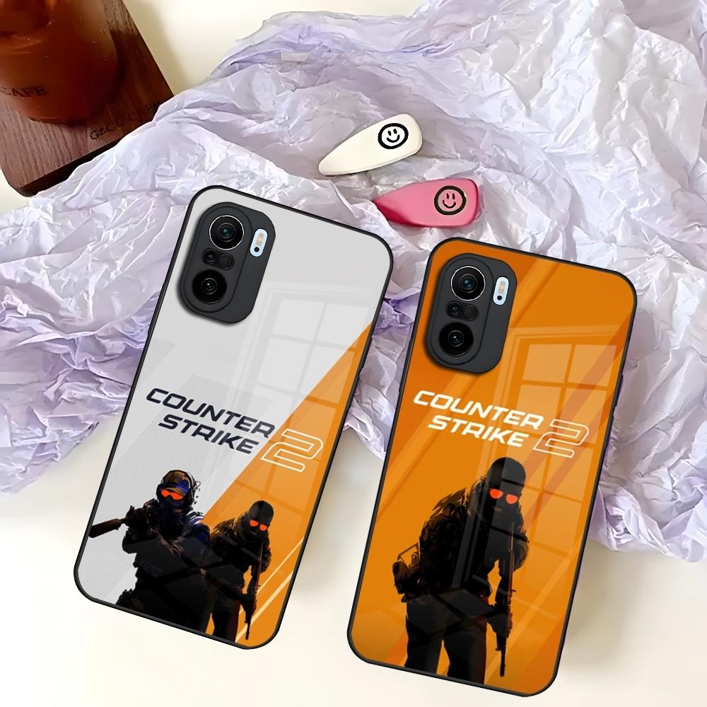Game C-Counter-Strike CS2 Phone Case for Xiaomi 15 14 13 12 Mi 11 Pro ultra Lite glass Cover