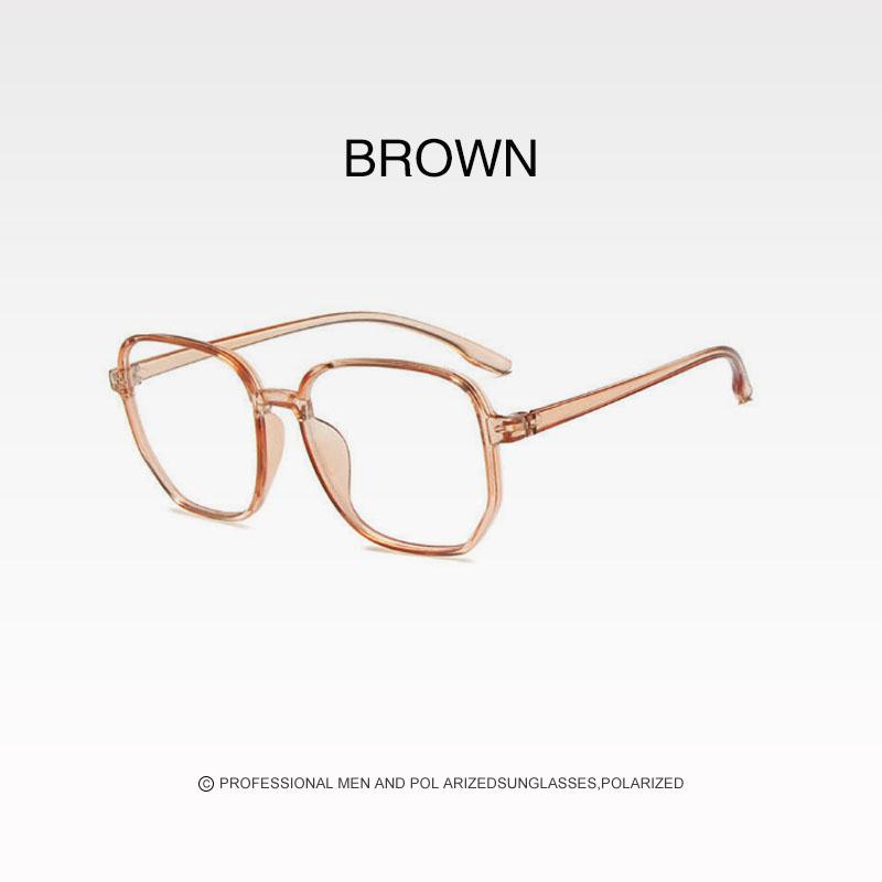 

Latest Anti-blue Nearsighted Glasses WomenMen Big Big Frame Glasses Frame Nearsighted Prescription Lens Glasses -10-15-20 To -60 -6.0