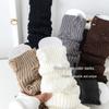 Women's Knit Mid-Calf Leg Warmers - Spring, Autumn, Winter Versatile Lolita Style Socks
