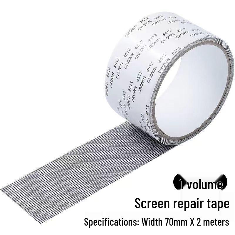 Self-Adhesive Insect Screen Repair Patch - Hole Patching & Filling Tool for Windows