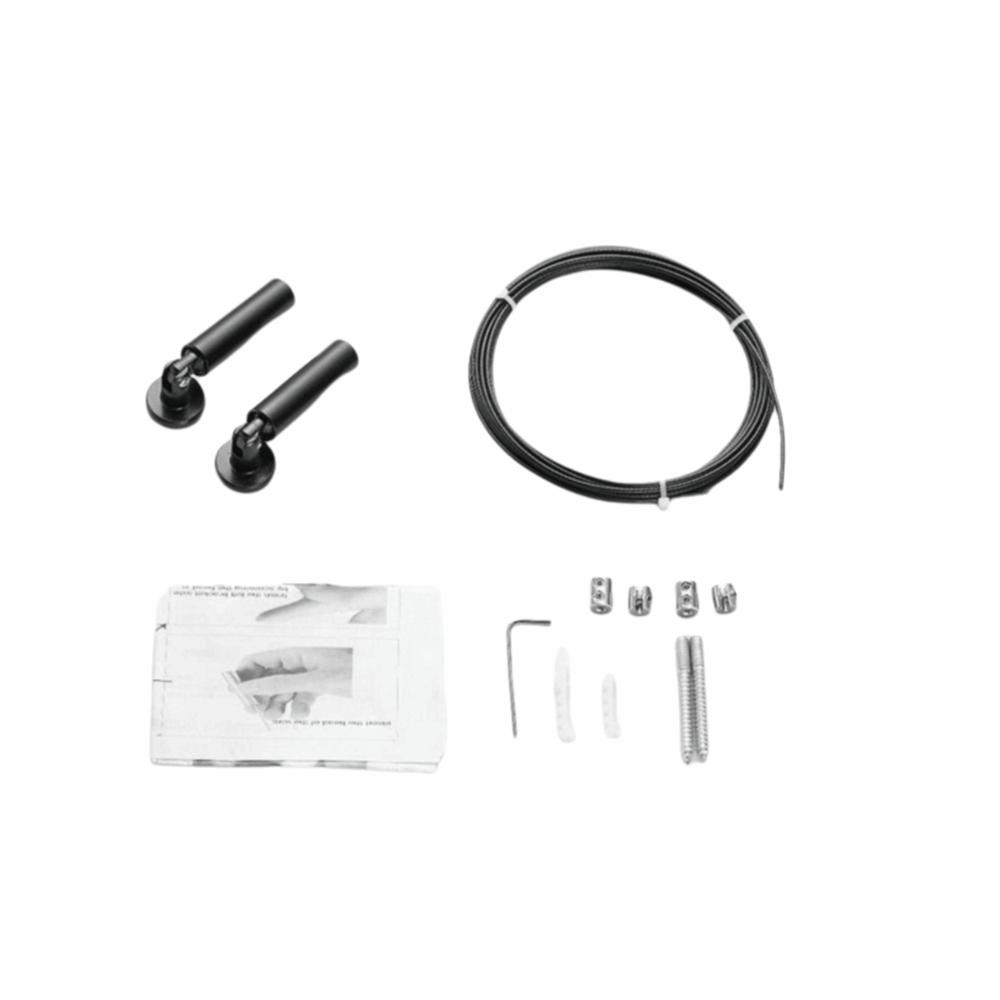 Nicht-perforierendes Design Einziehbare Wäscheleine Wandmontage Drahtstange Fenstergardine