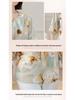 2025 Trendy Chiffon Summer Top for Moms – Mid-Sleeve Blouse for Middle-Aged and Elderly Women