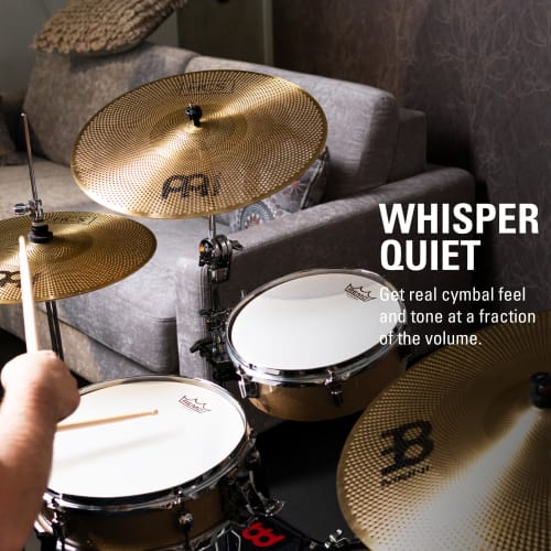 MEINL Cymbals Practice HCS Series Crash Cymbal, 16" P-HCS16C