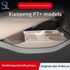 For XPENG P7 P7I P7+ 2025 2026 Storage Box Center Armrest Hidden Box Cup Holder Organizer Interior Accessories