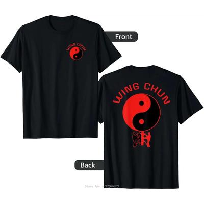 Wing Chun Kung Fu T-Shirt Clothes T-shirt Short Sleeve Tee Tshirt New In Tops Cotton Streetwear Unisex O-Neck Tshirt